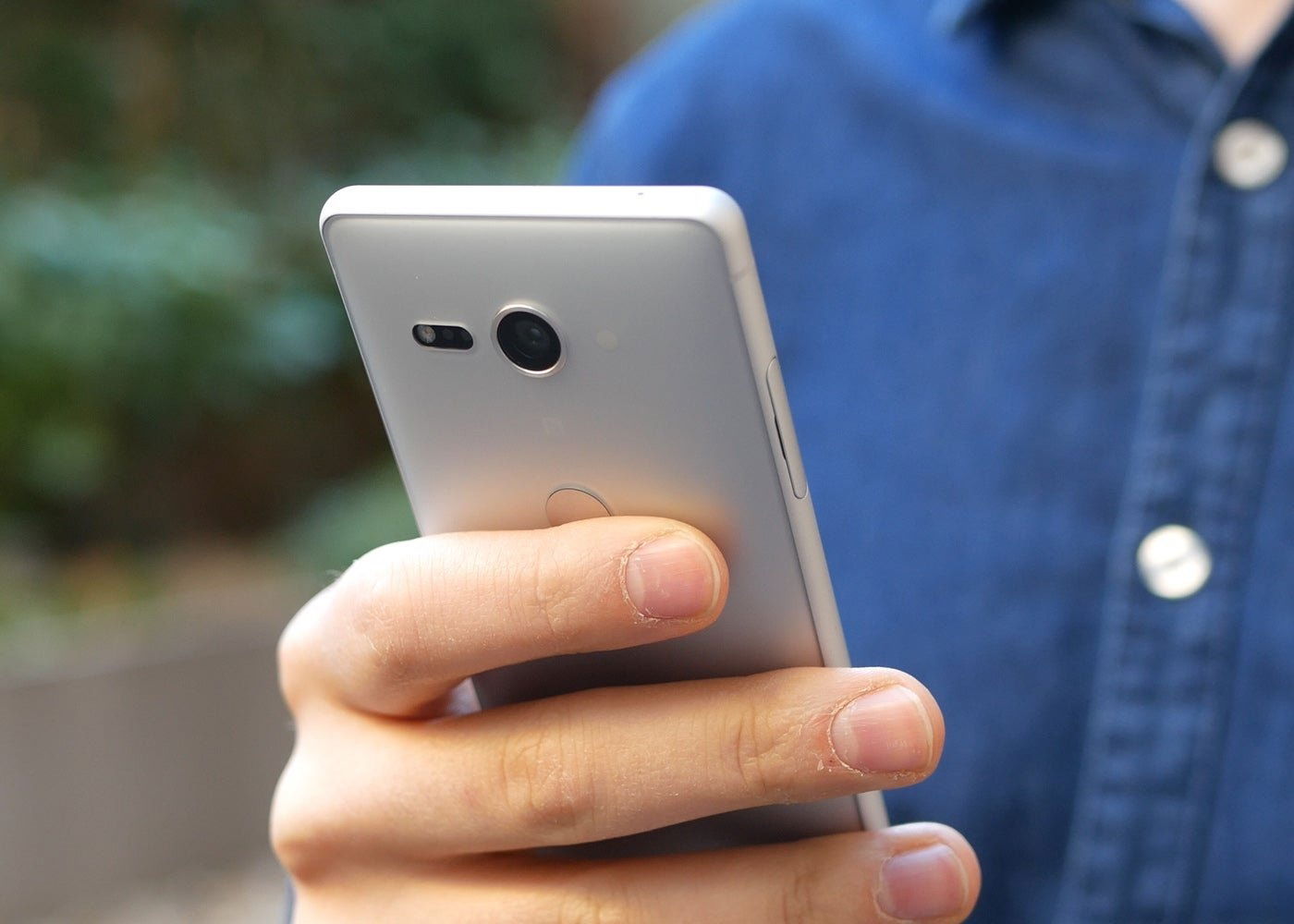 Sony Xperia XZ2 Compact, parte trasera
