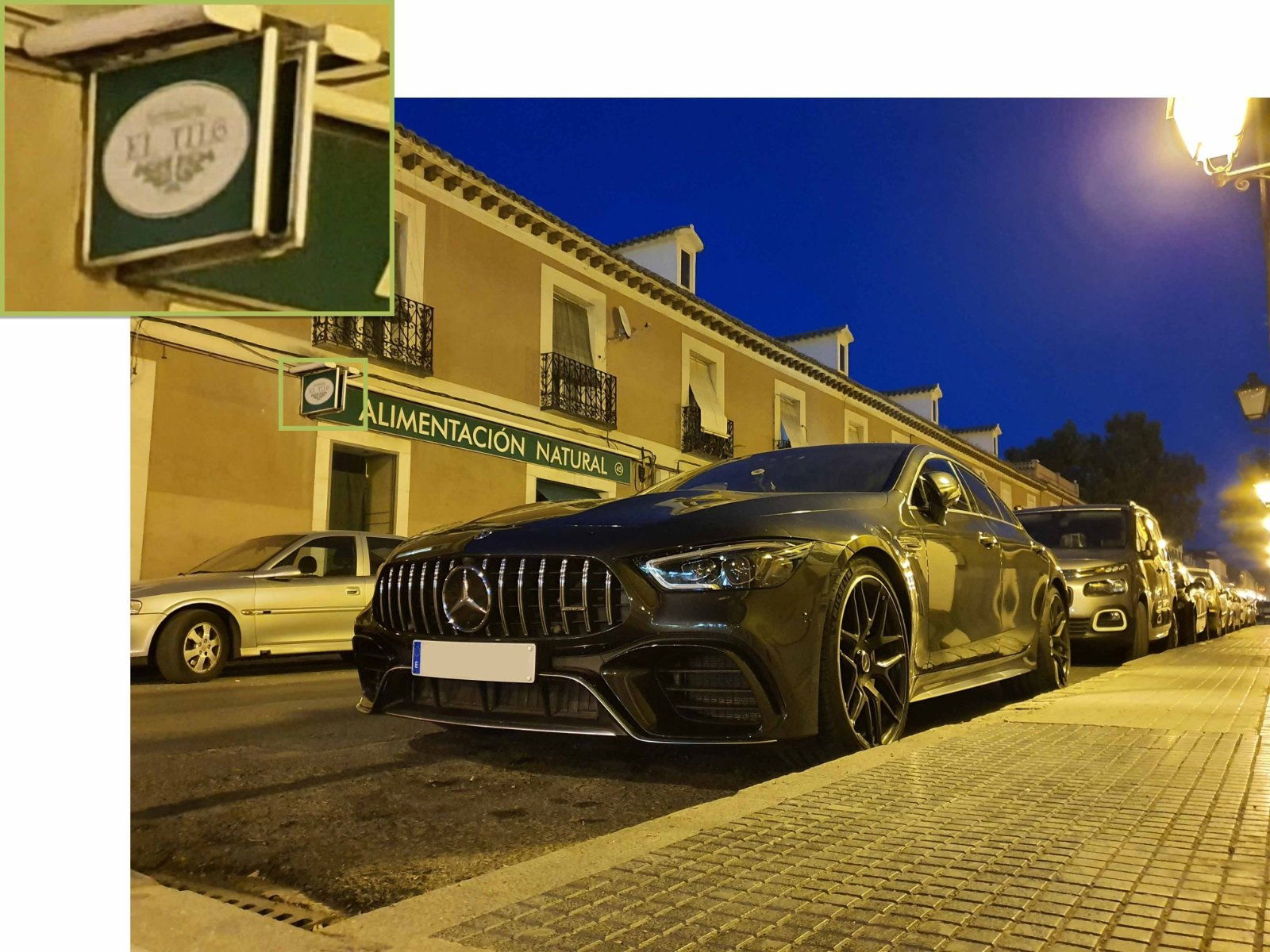 Foto Samsung Galaxy Note10+, noche