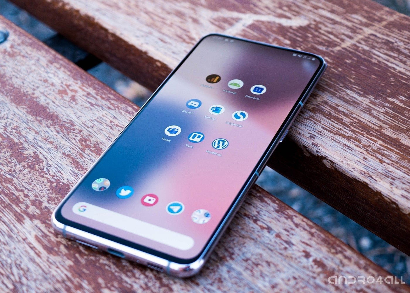 Pantalla del Galaxy A80
