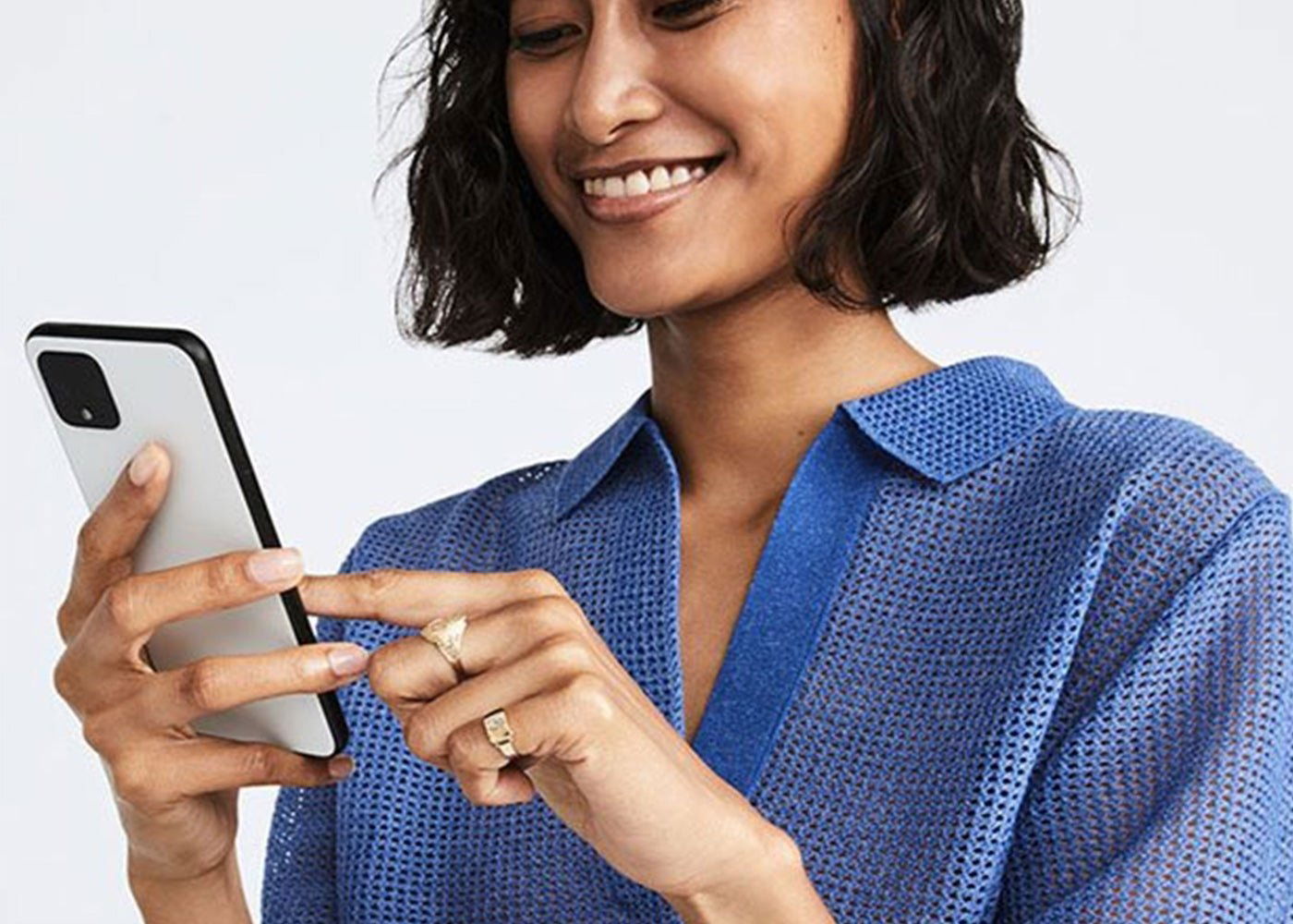 Pixel 4 blanco