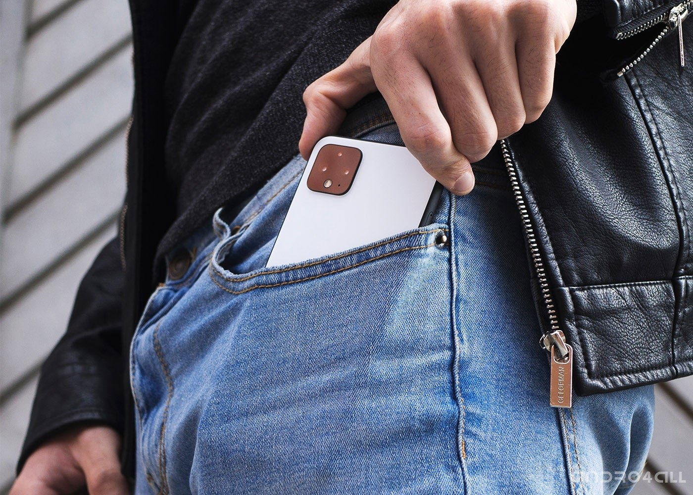 Pixel 4 en el bolsillo