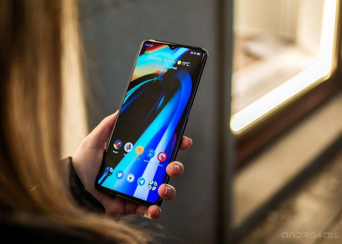 Realme X2 Pro, pantalla