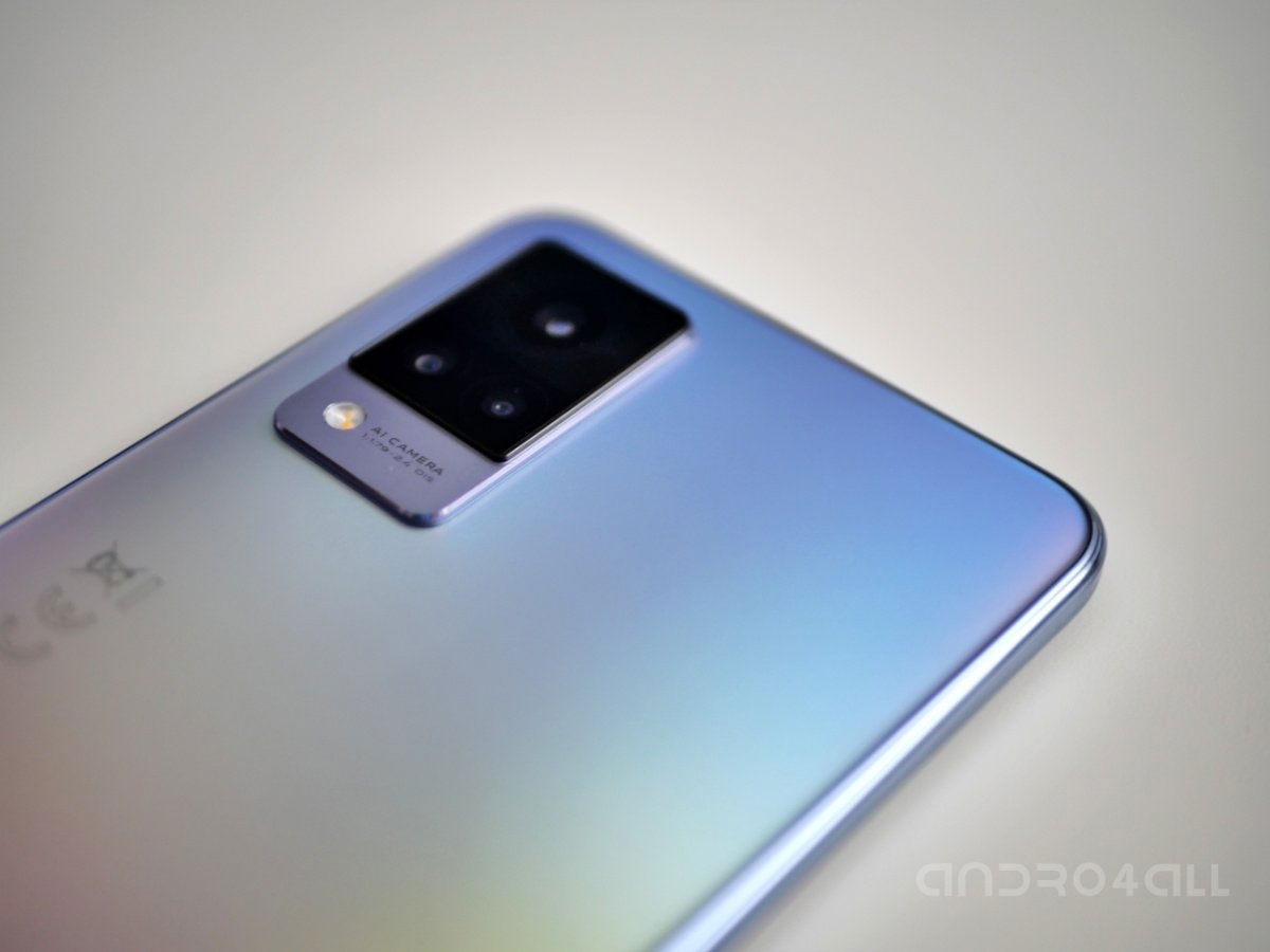 Vivo V21 5G trasera cámara