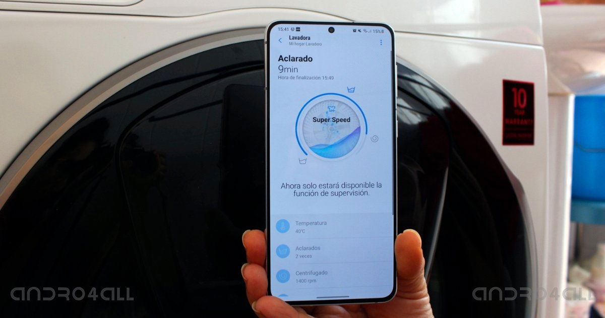 Estado lavado lavadora Samsung-SmartThings