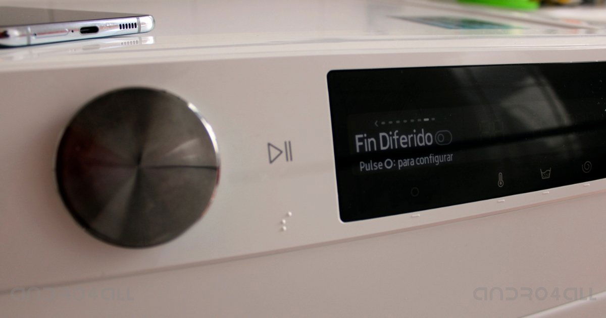 Fin diferido lavadora Samsung