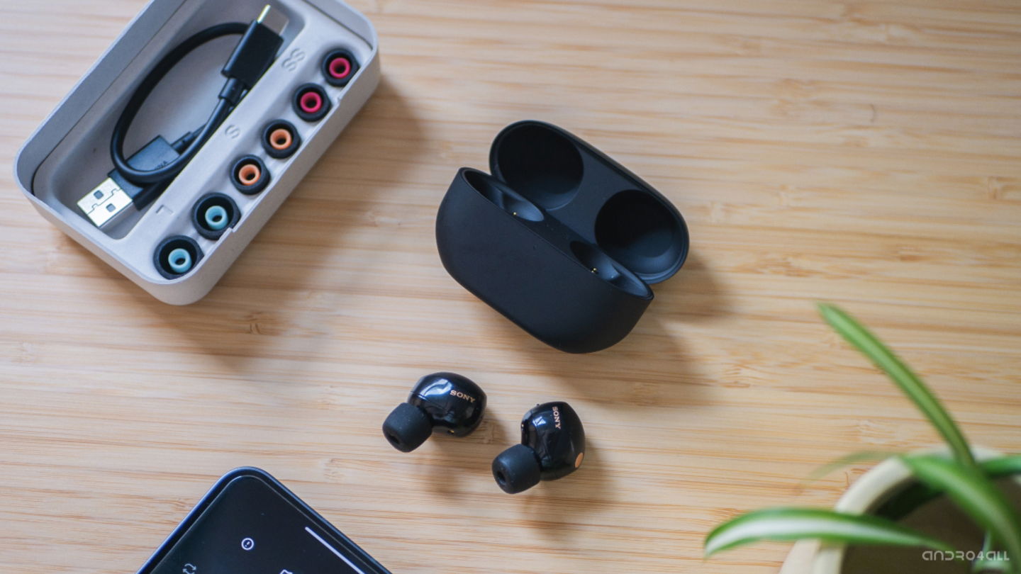 Auriculares Sony con recambios