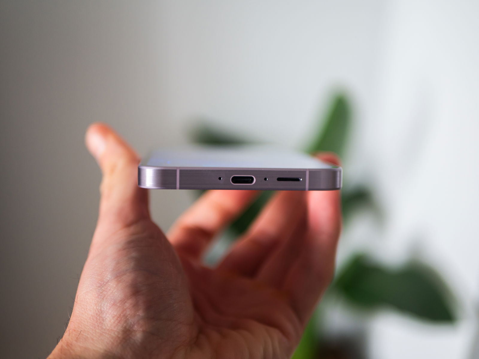 Parte inferior del Galaxy A55