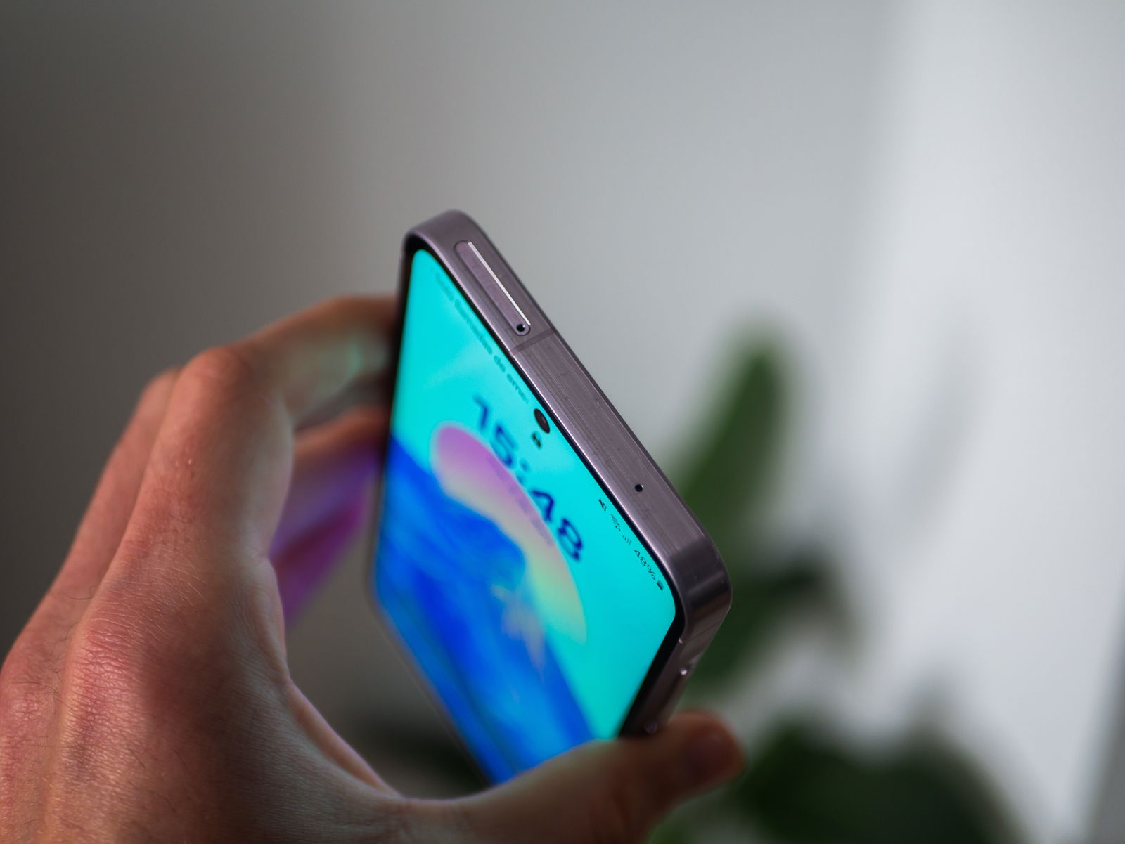 Parte superior del Galaxy A55