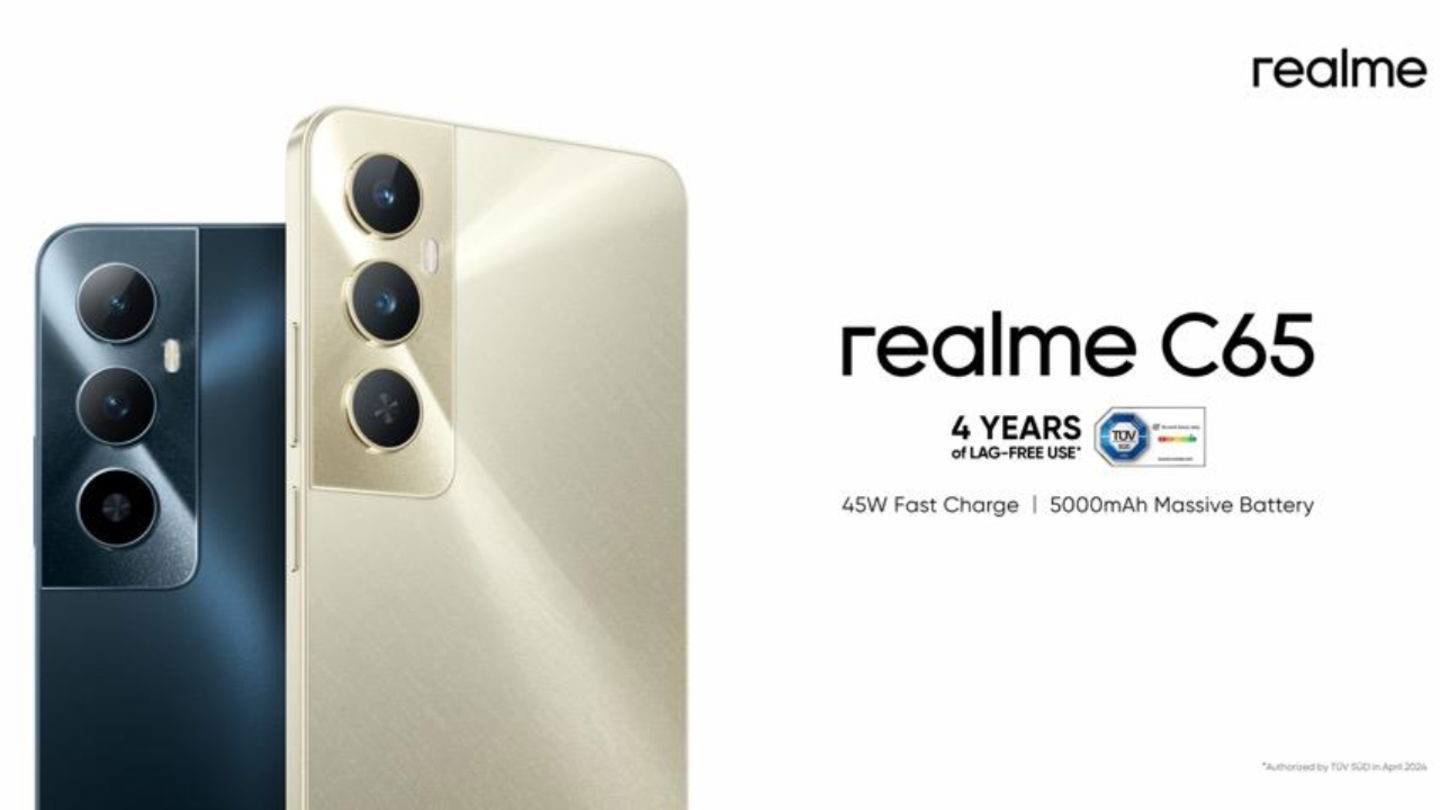 El realme C65 es oficial: pantalla a 90 Hz, Helio G85 y cámara de 50 MP para el nuevo móvil barato de la marca