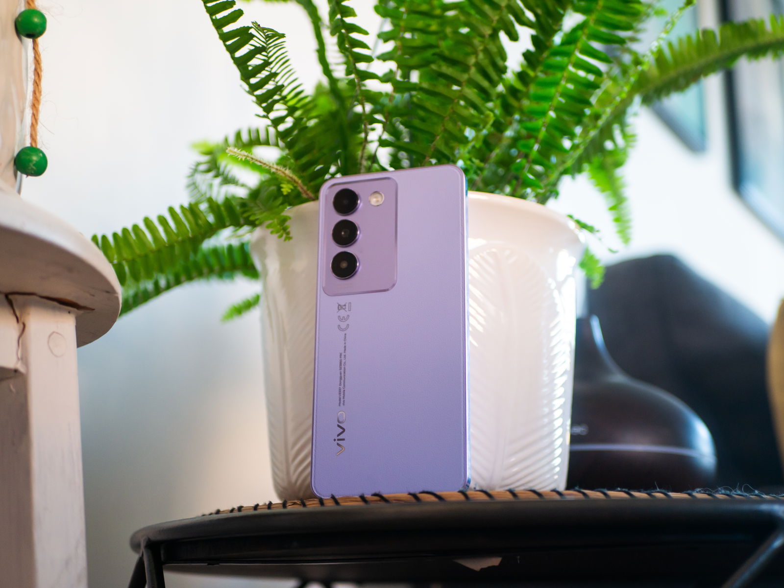 Vivo V40 SE de cuero vegano
