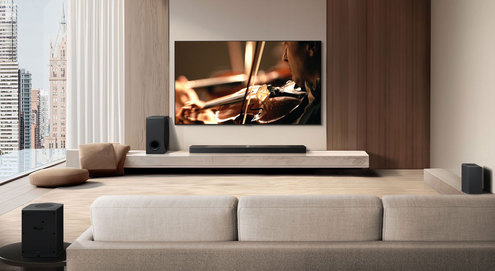 Nuevas barras de sonido LG 5