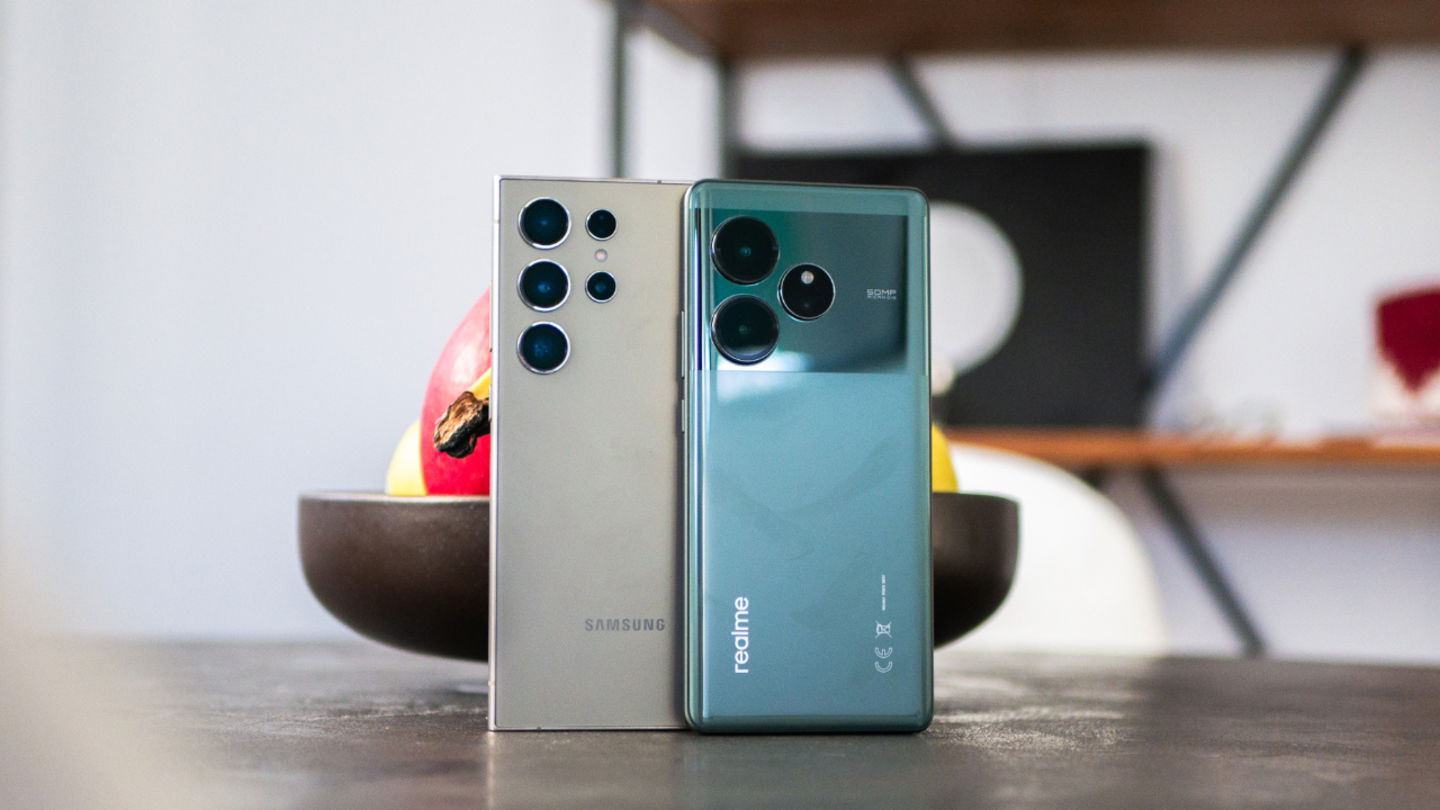 realme GT 6 y Galaxy S24 Ultra, trasera