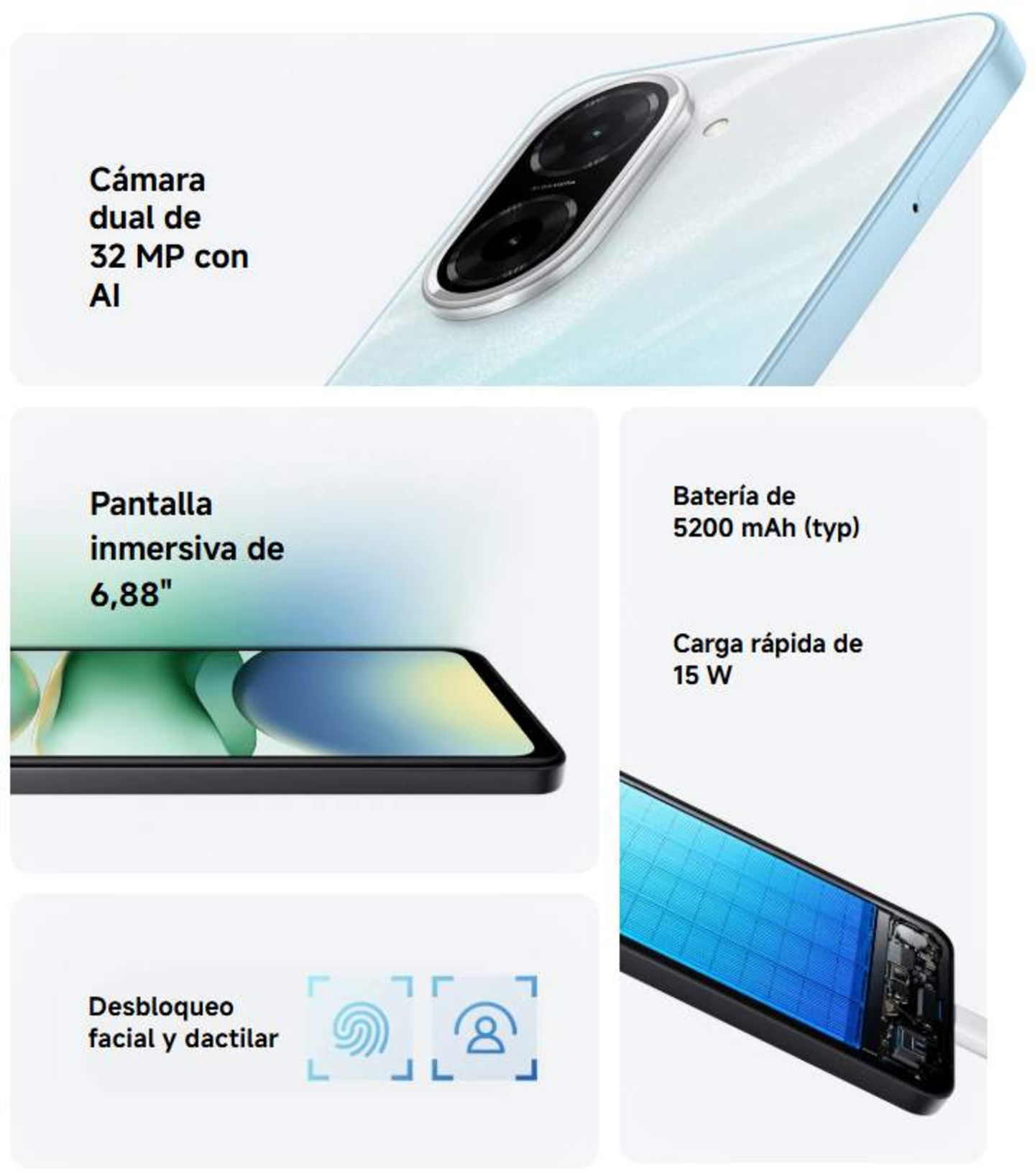 El Xiaomi Redmi A5 llega a España: pantalla de 120 Hz, cámara principal de 32 MP y batería de 5.200 mAh por menos de 100 euros